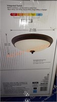 Hampton bay flush mount light