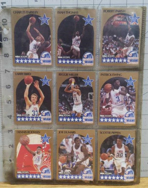 All star east NBA hoops basketball cards