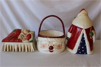 Santa Cookie Jar Collection