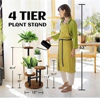 4 tier indoor plant stand slightly used