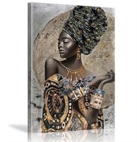 African American Wall Art- Elegant Black Woman