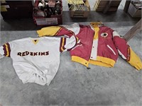 Redskins jacket and jersey