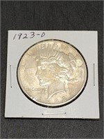 1923 D Peace Dollar