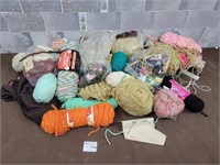 Mix lot of yarn