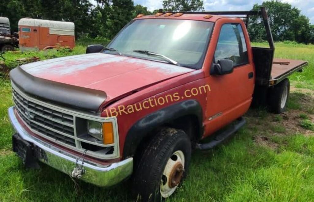 1992 GMC 2500 4WD FLATBED