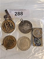 MEXICANA8R.P.M.C,D 2OG COIN-W/NECKLACE HOLDER &