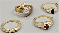 Assorted Costume Jewelry Rings