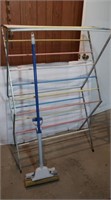 Collapsible Dryer Rack & Mop