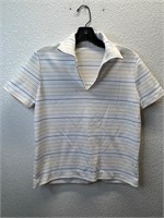 Vintage Collared Striped Shirt