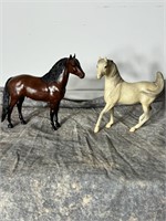 Vintage Bryer Molding USA  Plastic Toy Horses