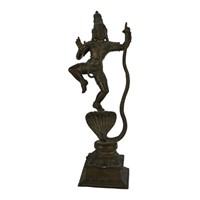 Kaliya Krishna Bronze Statue