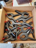 Flat of Spring Clamps