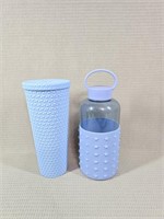 Textured Tumbler / Reusable Water Bottle