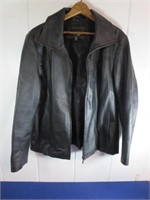 Nice Leather Jacket East 5th, Size Large