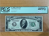 2006 U.S. $10 Fed Res Note PCGS40-Repeater Ser #