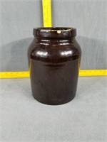 Small Black Ceramic Container