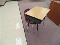 (1) Student Desk & (1) Chair from Room #401