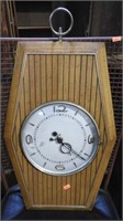 Superb Mid-Century style wall clock with moon