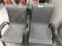 6 Aluminium Outdoor Chairs