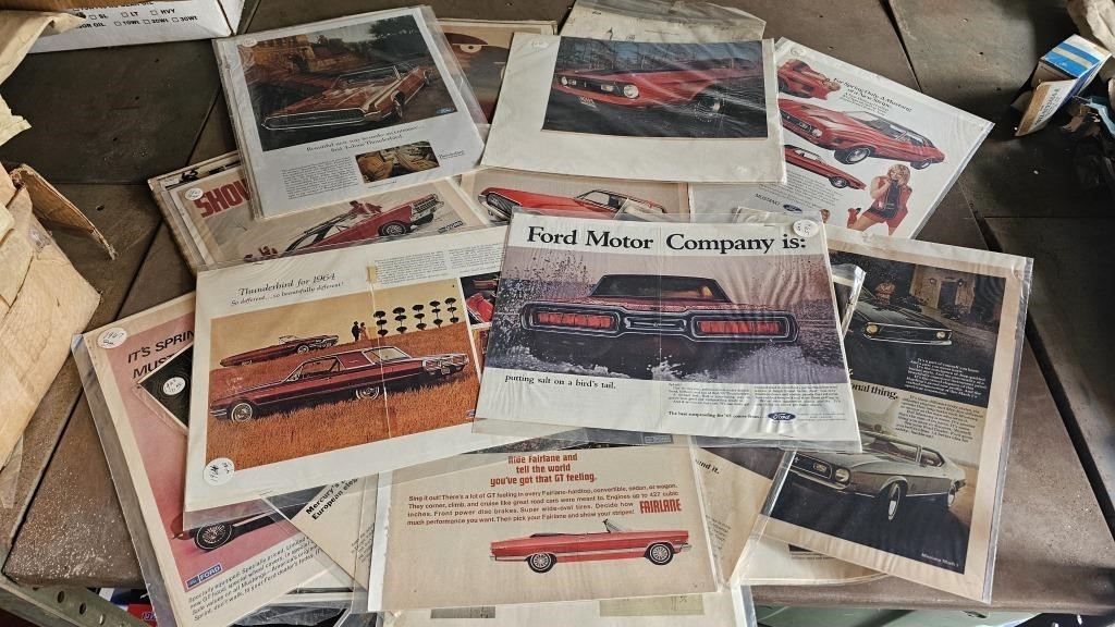 Ford Motor Company Thunderbird Mustang Fairlane