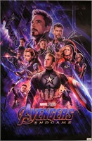 Avengers Endgame Brie Larson Autograph Poster