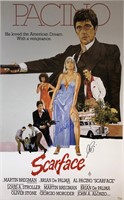 Scarface Al Pacino Autograph Poster