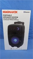 NIB Magnavox BT Portable Speaker System