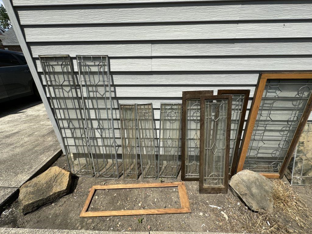 Architectural Salvage - Leaded Glass Panels