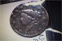 1818 N-7 R-1 Coronet Head Large Cent
