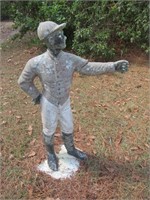 Jockey Statue Some Damage