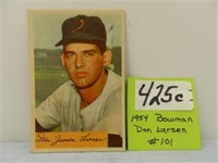 Don Larsen 1954 Bowman #101