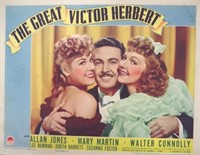 Original "The Great Victor Herbert" lobby card