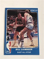 1983 Star Bill Laimbeer All-Star Card