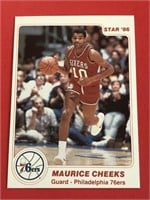 1985-86 Star Maurice Mo Cheeks 76ers