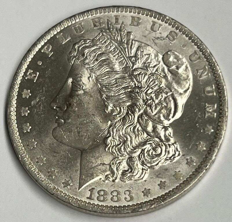 Very Nice 1883-O Morgan Silver Dollar