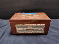 Vintage Crown HT460 Transistor Radio Jewel Box