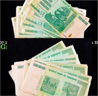 Group of 16 2007-2008 Zimbabwe 3rd Dollar (ZWR) 1