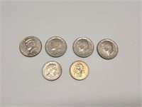 Half Dollar / Dollar Coins Lot