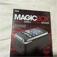 Magic box wireless stereo portable speaker