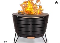 TIKI Brand Smokeless 24.75 in. Patio Fire Pit,