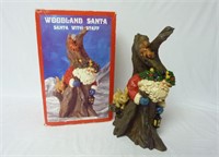 Woodland Santa Figure w/ Box