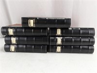 (7) Storage Binders w/ Assorted DVDs