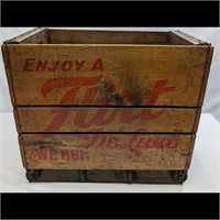 Wooden Flirt Pop Bottle Crate