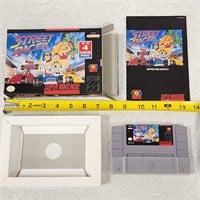Original Super Nintendo SNES Street Racer W/ Box