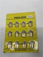 Lot of Padlock 20mm