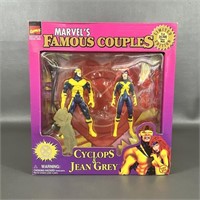 1997 Toy Biz Marvel Cyclops & Jean Grey NRFB