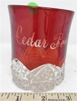 Cedar Point souvenir glass
