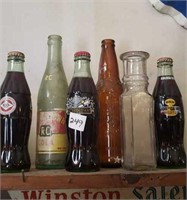 Bottle Lot. 100th anniv coke, Royal Crown