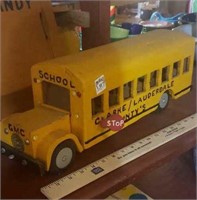 Vintage wood County School Bus