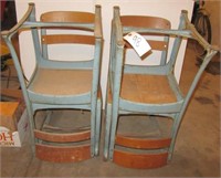 Set of 4 Vintage Chairs.